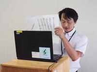 Teamsでの始業式。